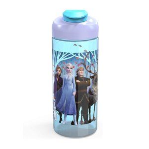 Disney Frozen Water Bottle Kids Frozen 2 Clear Sullivan 16.5oz Snap Lid
